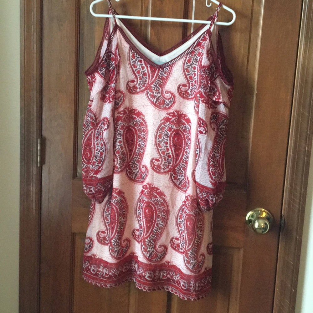 Cold shoulder dress